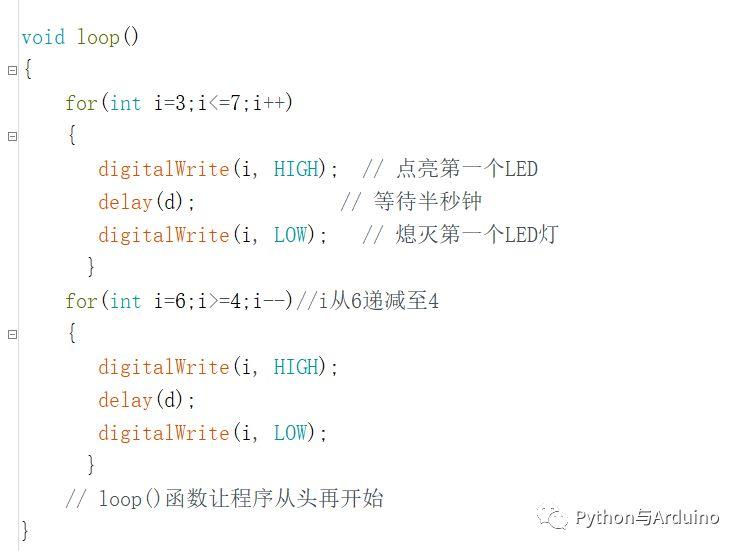 arduino从零开始3电子元件与led流水灯